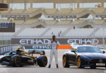 Abu Dhabi celebra su papel protagónico en la F1: La Película en el Circuito Yas Marina