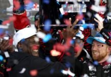 Michael Jordan conquista las 500 Millas y celebra en Daytona